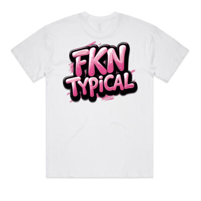 FKN TYPICAL BIG LOGO TEE  👽✨ Thumbnail