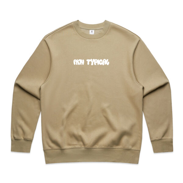FKN TYPICAL WHITE OVERSIZED CREW Thumbnail