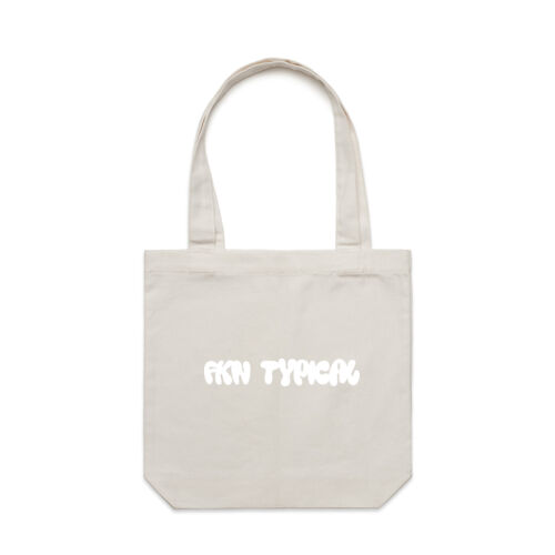 FKN TYPICAL WHITE TOTE Thumbnail