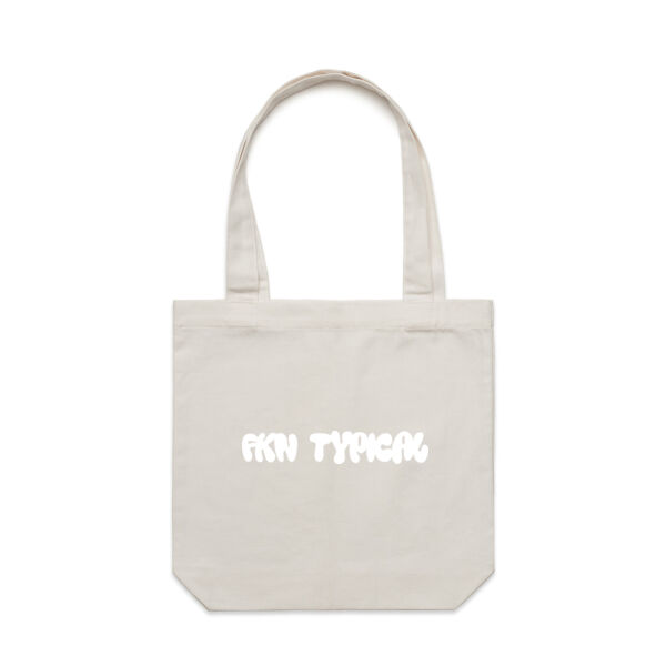 FKN TYPICAL WHITE TOTE Thumbnail