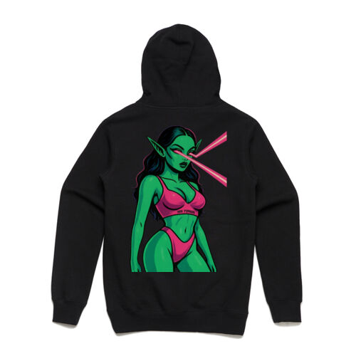 FKN LASER BABE MENS HOOD Thumbnail