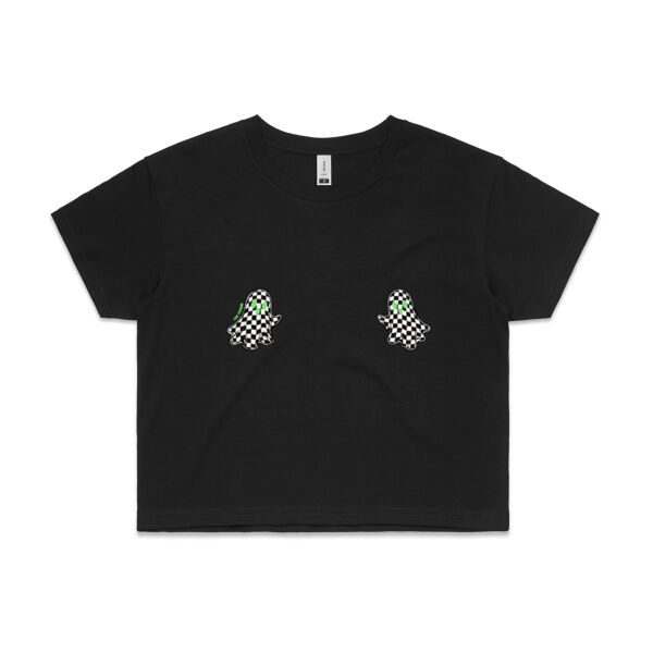 BOO-BIES CROP TEE Thumbnail
